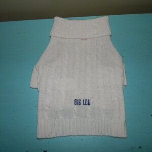 Mark & Graham Cable Knit Dog Sweater "BIG LOU" Sz L (C-8)